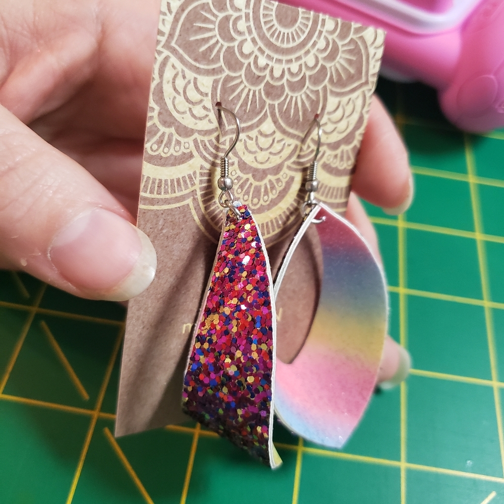 Double Sided Loop Earrings